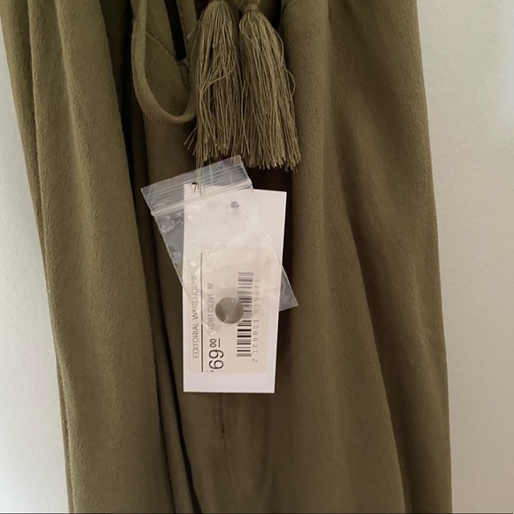 Olive High Neck Backless Romper Front Cut Out - never worn, with tags - Picture 5 of 5